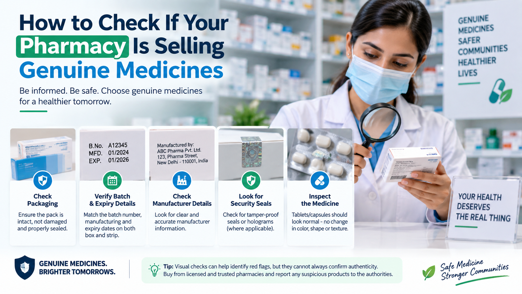 How to Check If Your Pharmacy Is Selling Genuine Medicines