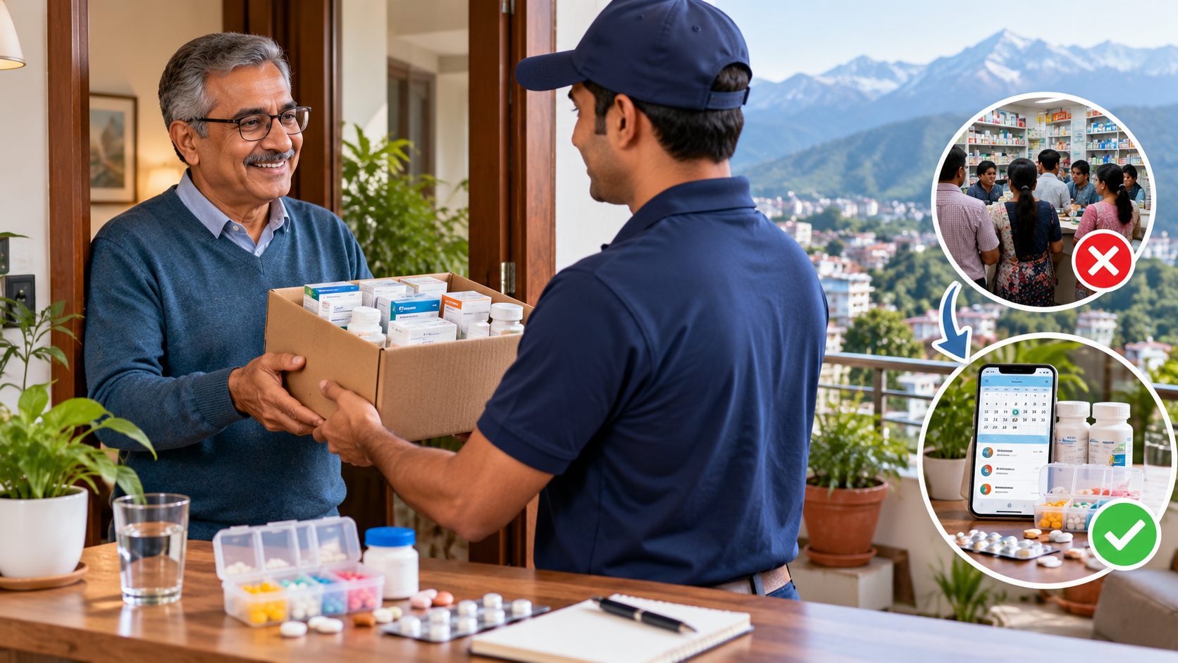 Why Chronic Patients in Dehradun Are Switching to Home-Delivered Medicine Subscriptions