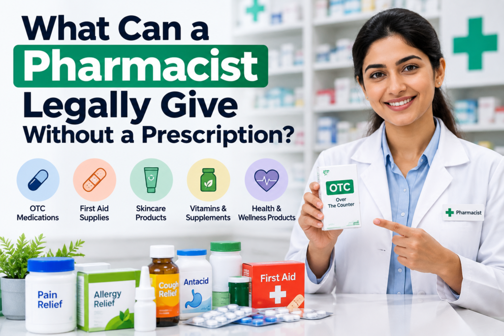 What Can a Pharmacist Legally Give Without a Prescription?